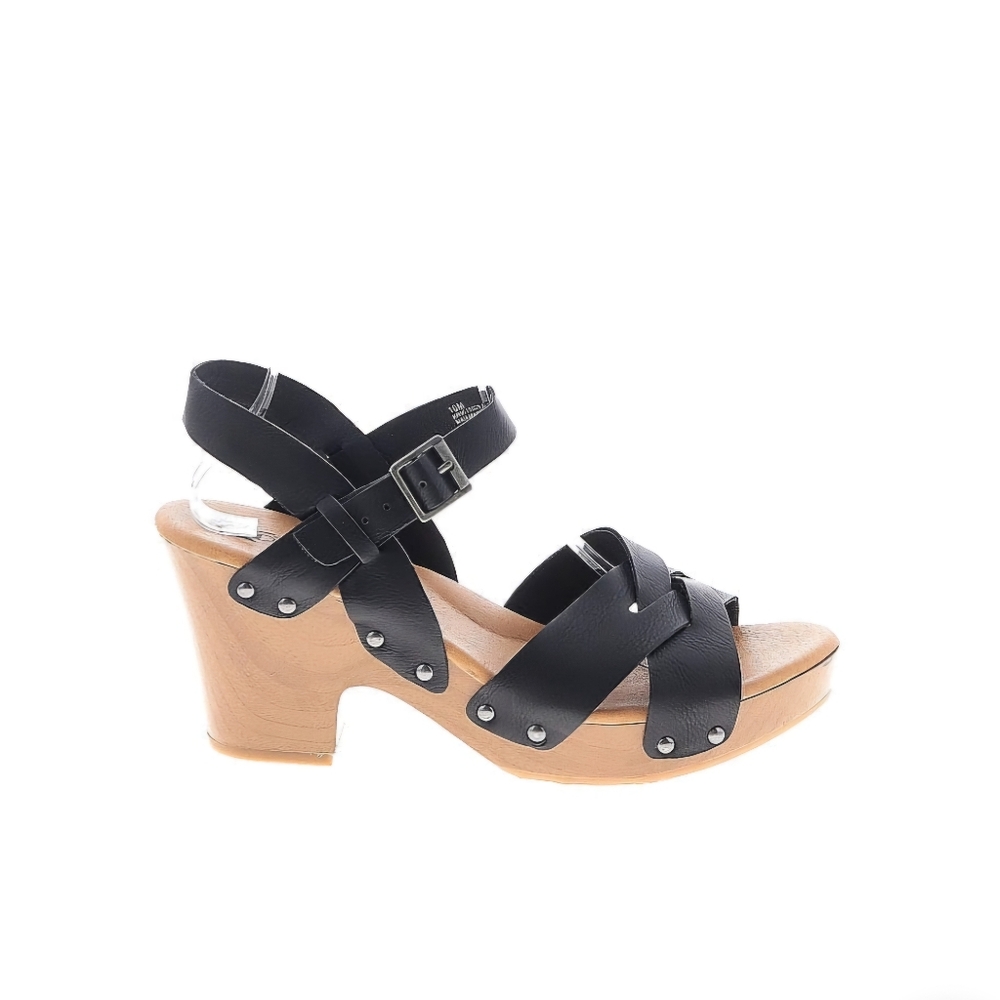 7.5 Korks brand wooden sandal heels